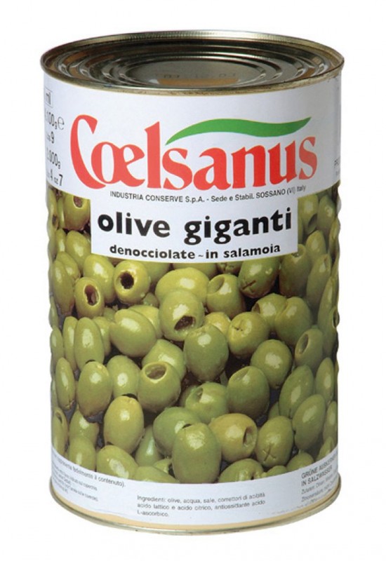 Olive Verdi Denocciolate Giganti 